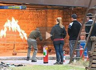 vídeo-incêndio
