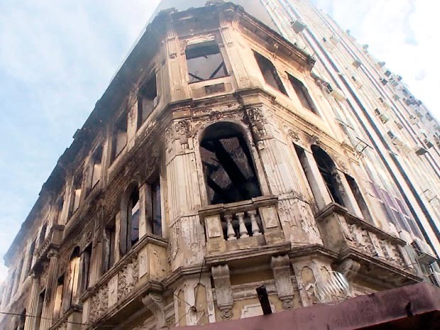 Chamas foram controladas na manhã desta terça-feira (Foto: Reprodução/TV Bahia)