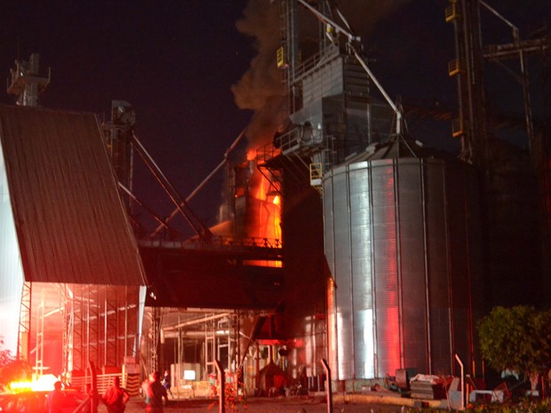 Chamas foram controladas por volta das 7h deste sábado (20) (Foto: Sérgio Maciel/Cedida)