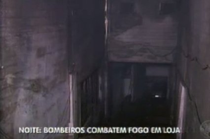 Fogo não atingiu o local onde estavam armazenados os tecidos Record Minas