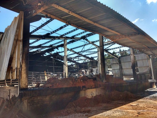Chamas foram controladas pelos bombeiros de Capão Bonito, Itapetininga e Itapeva (Foto: Divulgação/Corpo de Bombeiros)